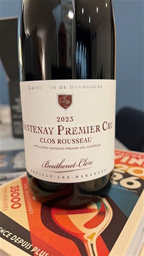 Burgundy Santenay Premier Cru Bouthenet-Clerc Clos Rousseau 2023