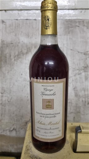 Rhônen laakso Määrittelemätön Alain Montiel Grenache Ei vuosikertaa