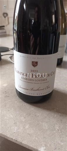 Burgundsko Maranges Premier Cru Domaine Bouthenet-Elie Clos des Loyères 2023
