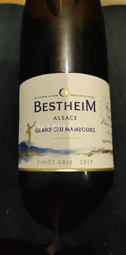 Alsace Không được chỉ định Grand Cru Bestheim Grand Cru Mambourg 2017