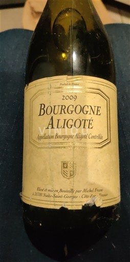 Burgundi Bourgogne Aligoté Michel Frantz 2009