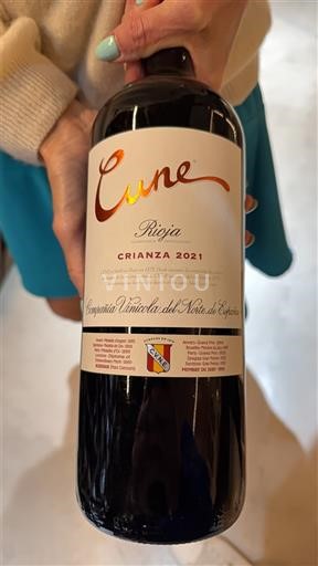 Weine Rouge sec Crianza Cune 2021 Spanien Rioja DO