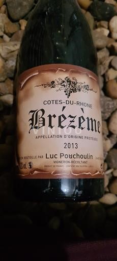 Valle del Rodano Côtes-du-Rhône Luc Pouachoulin Brézème 2013