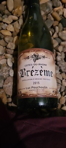 Valle del Rodano Côtes-du-Rhône Luc Poucheoulin Brezeme 2015