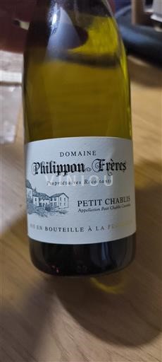 Bourgogne Petit-chablis Domaine Philippon Frères 2020