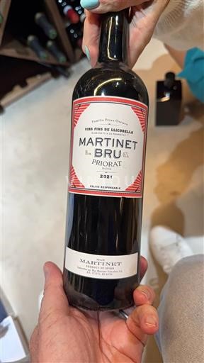 Katalánsko Priorat Mas Martinet Martinet Bru 2021
