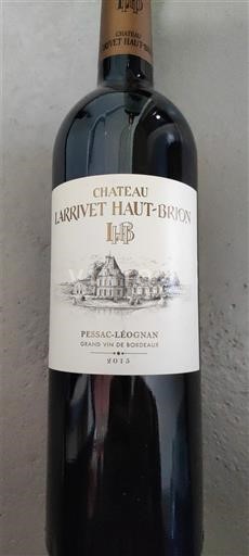 Бордо Пессак-Леоньян Château Larrivet Haut-Brion 2015