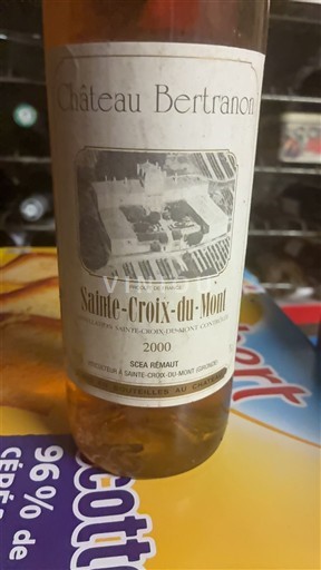 Bordeaux Sainte-Croix-Du-Mont Château Bertranon 2000