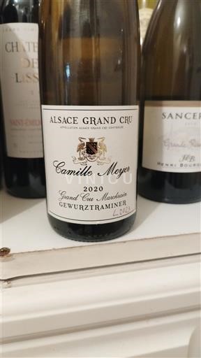 Alzacija Ni doloceno Grand Cru Camille Meyer Grand Cru Muenchberg Gewurztraminer 2020