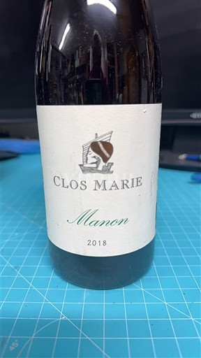 Wijnen Blanc sec Manon Clos Marie 2018 Frankrijk Languedoc Pic Saint-Loup AOC