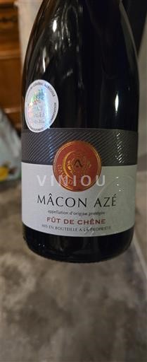 Burgundy Mâcon and Mâcon-Villages Cave Azé Fût de Chêne 2021