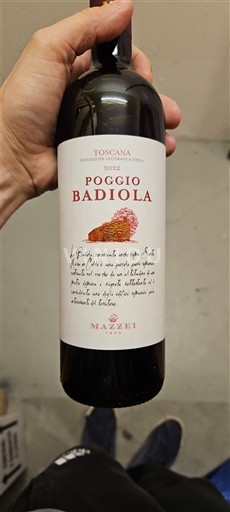Toscana Non specificato Mazzei Poggio Badiola 2022