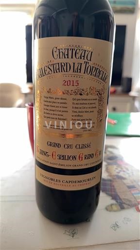 Bordéus Saint-Émilion Grand Cru Grand Cru Classé Château Balestard La Tonnelle 2015