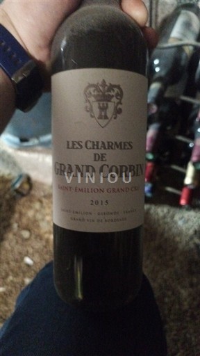 Бордо Сент-Емільйон Гран Крю Grand Cru Grand Corbin Les Charmes 2018