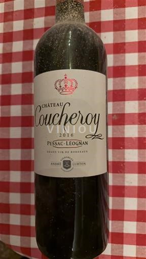 Bordeaux Pessac-Léognan Château Coucheroy 2016