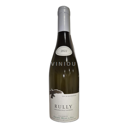 Vin Blanc sec Domaine Philippe Milan & Fils 2022 France Bourgogne Rully AOC