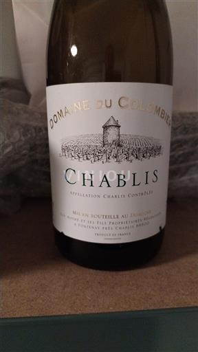 Burgund Chablis Domaine Colombier 2022