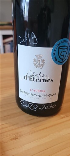 Thung lũng sông Loire Saumur Puy-Notre-Dame Château Eternes L'Aubuis 2019