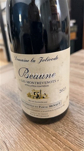Bourgogne Beaune Domaine La Jolivode Les Montrevenots 2023