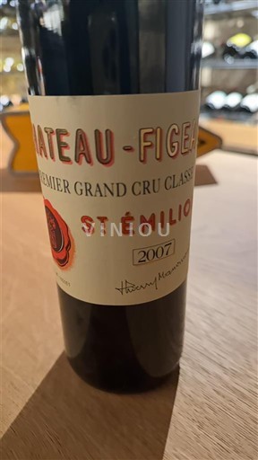 Bordeaux Saint-Émilion Premier Grand Cru Château Figeac 2007