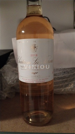 Bordeaux Sainte-Croix-Du-Mont Château La Rame 2018