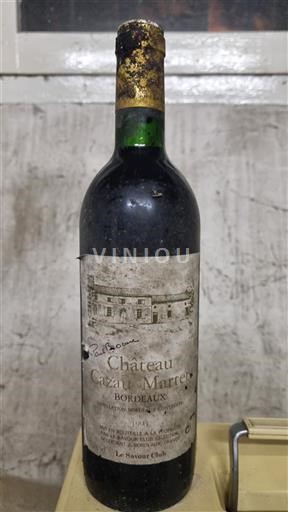 Bordeaux Château Cazau Martet Senza annata