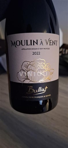 Beaujolais Moulin-à-vent Bulliat Collection François & Daniel 2022