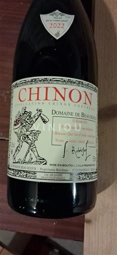 Vallée de la Loire Chinon Domaine Beauséjour 2022