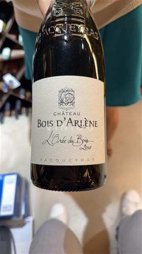 Vale do Ródano Vacqueyras Château Bois Arlène L'Orée du Bois 2018