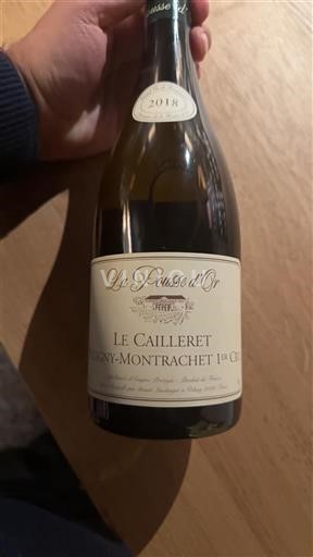 Bourgogne Premier Cru La Pousse Or Le Cailleret 2018