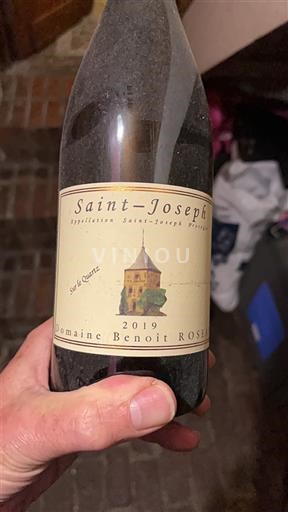 Rhône-dalen Saint-Joseph Domaine Benoît Roseau Sur le Quartz 2019
