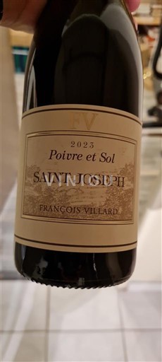 Valle del Ródano Saint-Joseph François Villard Poivre et Sol 2023
