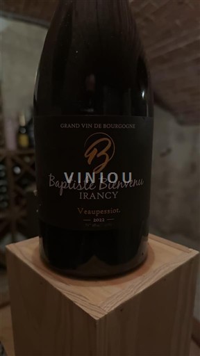 Bourgondië Irancy Baptiste Bienvenu Veaupessiot 2022