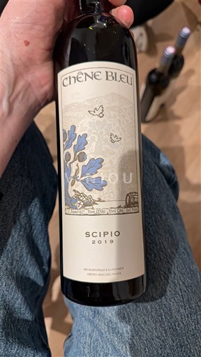Rượu vang Rouge sec Scipio Chêne Bleu 2019 Pháp Thung lũng Rhône Ventoux AOC