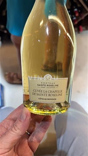 Provence Côtes de Provence Château Sainte Roseline La Chapelle de Sainte Roseline 2021