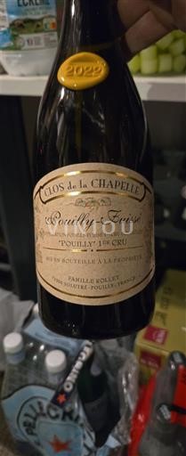 Burgundsko Pouilly-fuissé Premier Cru Clos de la Chapelle 2022
