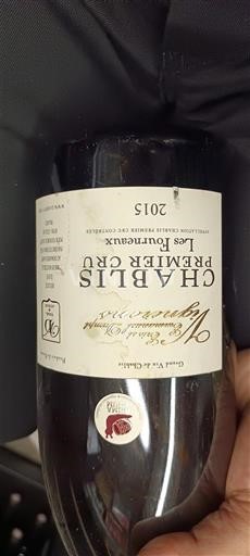 Burgundi Chablis Premier Cru Domaine Billaud-Simon Les Fourneaux 2015