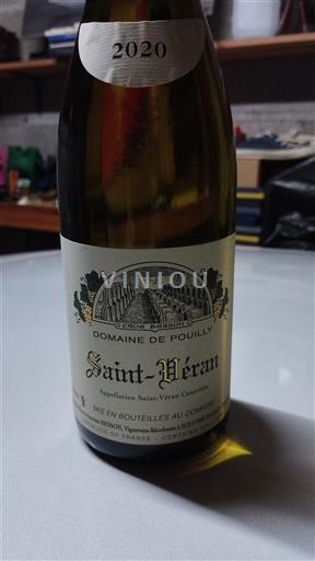 Borgogna Saint-Véran Domaine Pouilly 2020