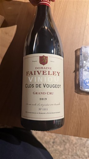 Burgundy Clos-de-Vougeot Grand Cru Domaine Faiveley 2019