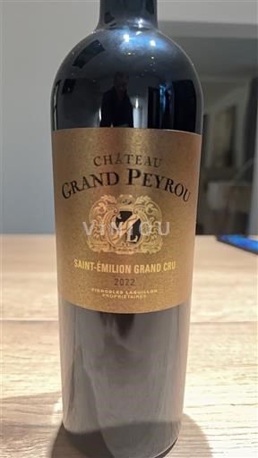 Bordeaux Saint-Émilion Grand Cru Grand Cru Château Grand Peyrou 2022