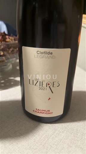 Valle della Loira Saumur-Champigny Clotilde Legrand Les Lizières 2021