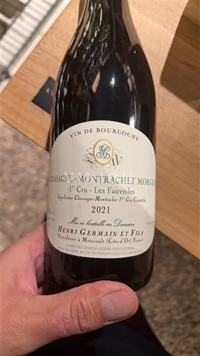 Borgoña Chassagne-Montrachet Premier Cru Henri Germain et Fils 1er Cru - Les Fairendes 2021