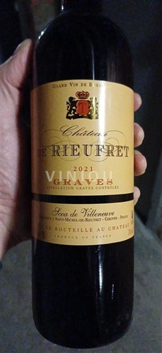 Bordeaux Graves Château Rieufret 2021