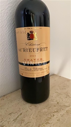 Bordeaux Graves Château Rieufret 2021