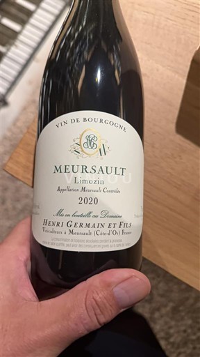 Borgoña Meursault Henri Germain et Fils Limouzin 2020