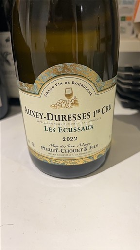 Bourgondië Auxey-Duresses Premier Cru Piguet-Chouet & Fils Les Ecussaux 2022
