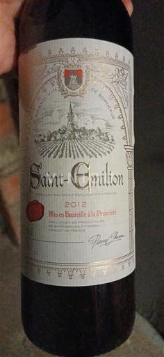 Bordeaux Saint-Émilion PIERRE CHARAU 2012 2012