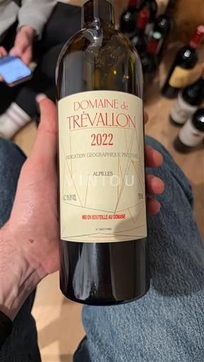 Rượu vang Blanc sec Domaine Trévallon 2022 Pháp Alpes và các vùng Rhodanien Alpilles IGP