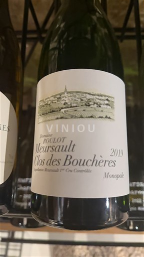 Burgundy Meursault Premier Cru Domaine Roulot Clos des Bouchères 2019