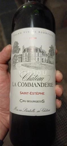 Bordeaux Saint-Estèphe Château La Commanderie 2008